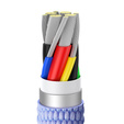 Baseus Crystal Shine καλώδιο USB-C – USB-C 100 W για συσκευές με θύρα USB-C