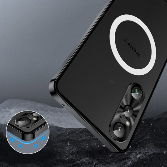 θήκη προστασίας κάμερας για το Sony Xperia 1 VI, CamShield MagSafe, μαύρη