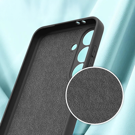 Θήκη για Samsung Galaxy A56 5G, Silicone Lite, μαύρη