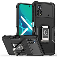 Θήκη για Xiaomi Poco X4 Pro 4G, Dual-Layer Armor, μαύρη