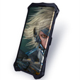 Θωρακισμένη θήκη για ZTE nubia Red Magic 10 Pro+ 5G, Aluminum Alloy, μαύρη
