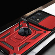 Θήκη για Realme 9 Pro / OnePlus Nord CE 2 Lite 5G, CamShield Slide, κόκκινο