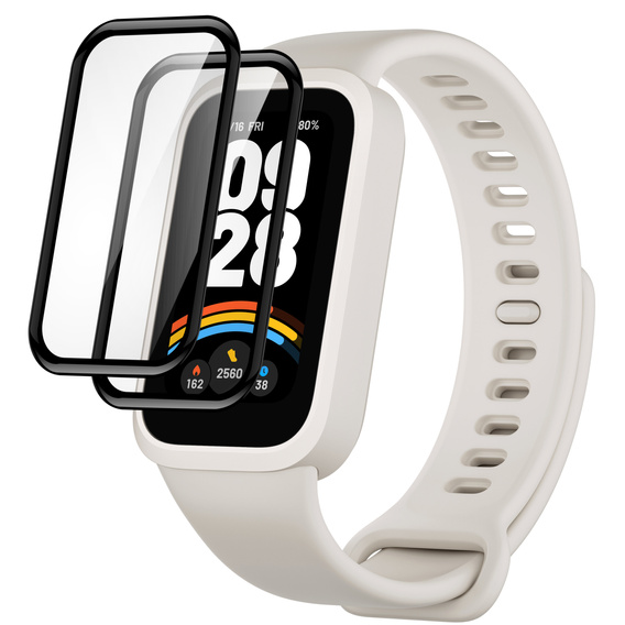 2x υβριδικό γυαλί ERBORD για Xiaomi Smart Band 9 Active