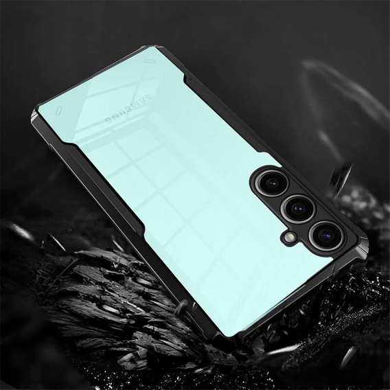 Θήκη για Samsung Galaxy S24 FE, AntiDrop Hybrid, μαύρη