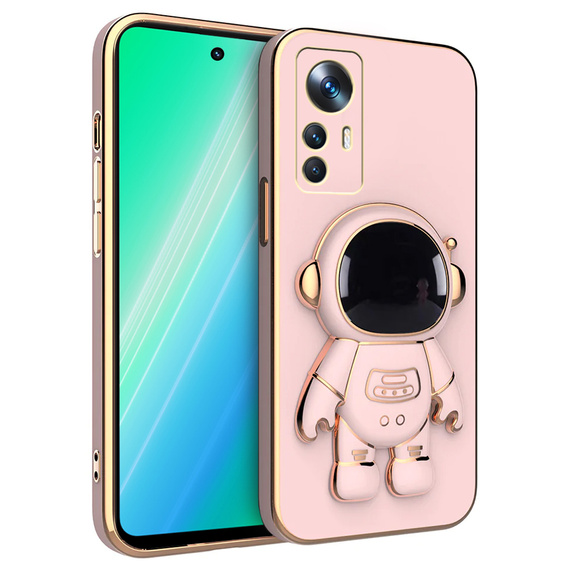 Θήκη για Xiaomi 12T, Astronaut, ροζ