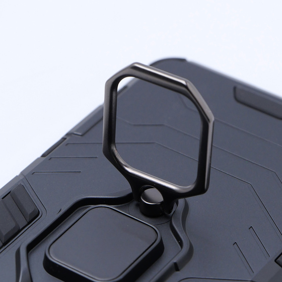Θήκη για Xiaomi 13T / 13T Pro, Kickstand Ring, μαύρη