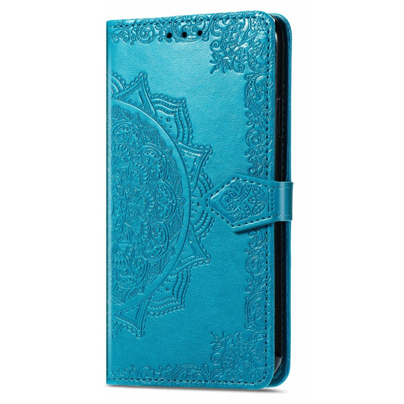 Θήκη με πτερύγιο για Huawei nova 8i, Mandala, μπλε