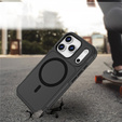 Θήκη MagForce για iPhone 17 Pro, για MagSafe, θωρακισμένη, μαύρο