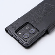 Θήκη με πτερύγιο για Xiaomi 13T / 13T Pro, Butterfly, μαύρη