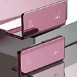 Θήκη για Samsung Galaxy Z Fold3 5G, Clear View, ροζ rose gold