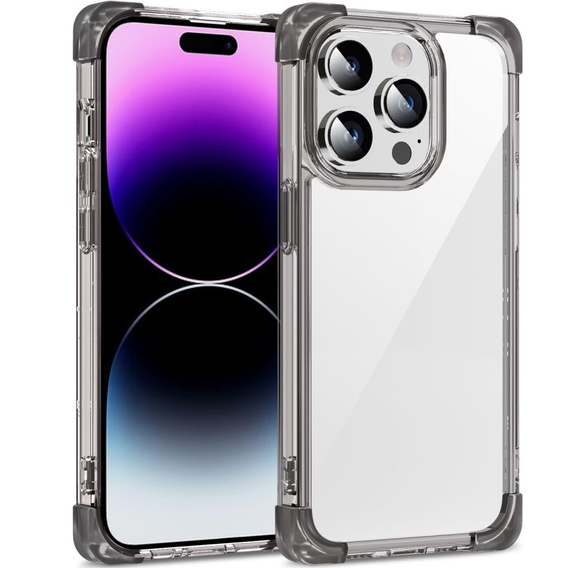 Θήκη για iPhone 14 Pro Max, ERBORD CornerShield, μαύρη