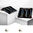 Θήκη για iPad Pro 11 2024, Smartcase, graffiti