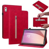 Θήκη για Lenovo Tab M9, Wallet Pen Slot, κόκκινη