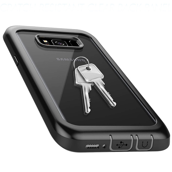 Θήκη για Samsung Galaxy S8+ Plus, Shockproof, με μεμβράνη, μπλε