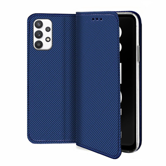 Θήκη με πτερύγιο για Samsung Galaxy A32 5G, Wallet Smart Magnet, σκούρο μπλε