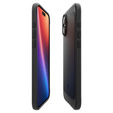 θήκη Spigen για iPhone 16 Plus, Rugged Armor MagSafe, μαύρη + μετριασμένο γυαλί 9H