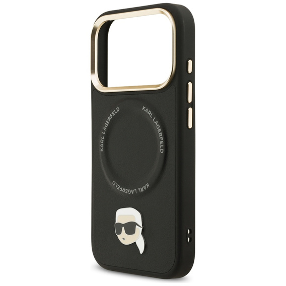 Θήκη Karl Lagerfeld Big Strap Karl Metal Logo MagSafe για iPhone 17 Pro
