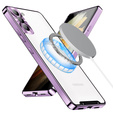 θήκη προστασίας κάμερας για το Samsung Galaxy S21 FE 5G, CamShield MagSafe, διαφανής / βιολετί