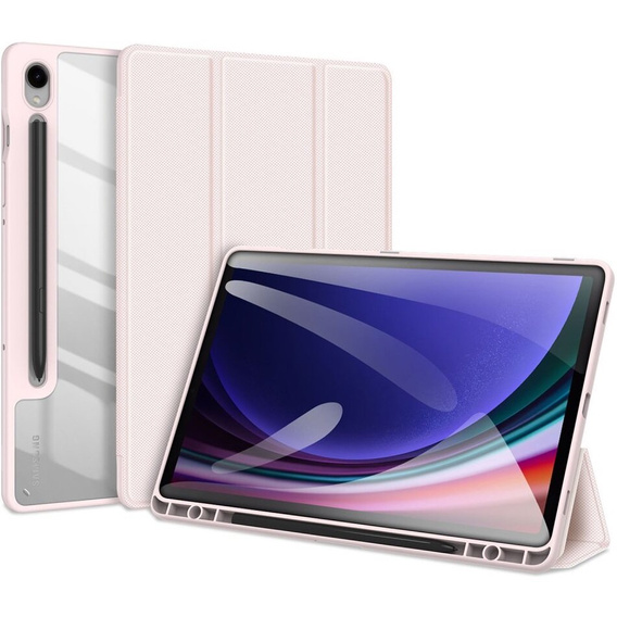 Θήκη για Samsung Galaxy Tab S10 Lite / S10 FE / S9 FE, Dux Ducis TOBY, ροζ