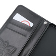 Θήκη με πτερύγιο για Xiaomi Poco X6 Pro 5G, Butterfly, μωβ