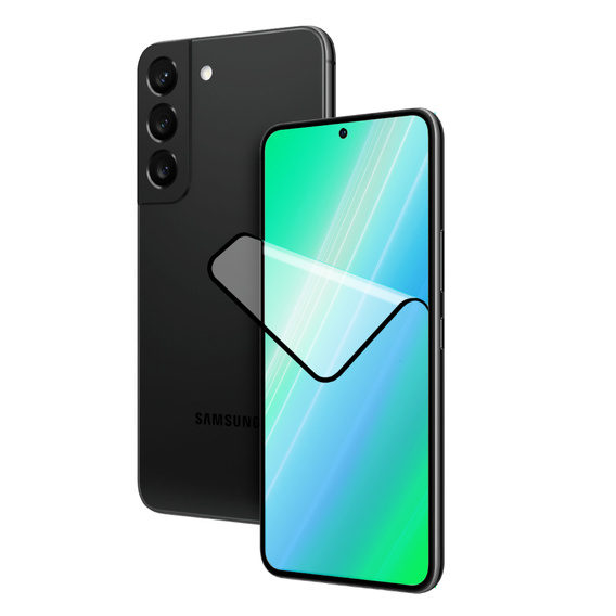 2x Κεραμικό υβριδικό γυαλί ERBORD για Samsung Galaxy S23+ Plus