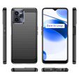 Θήκη για Realme C35, Carbon, μαύρη