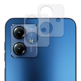 2x ERBORD μετριασμένο γυαλί για την κάμερα για να Motorola Moto G14, διαφανής