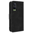 Θήκη με πτερύγιο για OnePlus Nord CE4 Lite, Card Slot, μαύρη