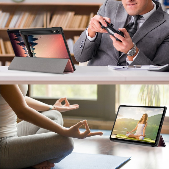 Θήκη για Samsung Galaxy Tab S9, Smartcase Hybrid Pen Slot, night