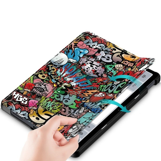 Θήκη για Xiaomi Redmi Pad SE 11", Smartcase, graffiti