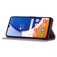 Θήκη με πτερύγιο για Samsung Galaxy A55 5G, Wallet, Butterfly, μωβ