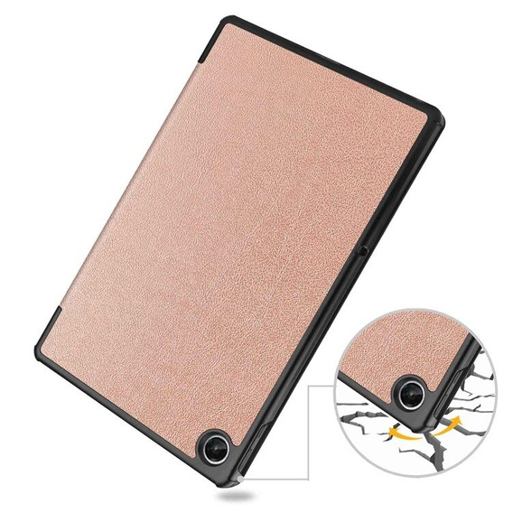 Θήκη για Lenovo Tab M10 Plus 10.6 Gen 3 TB-125F TB-128F, Smartcase, ροζ rose gold