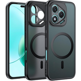 Θήκη για Honor 400 Lite, για MagSafe, ERBORD Μatt Case, μαύρη