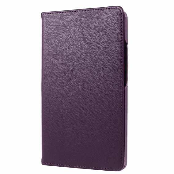Θήκη για Samsung Galaxy Tab A9 TB330FU 10.95", Περιστρεφόμενη 360, μωβ