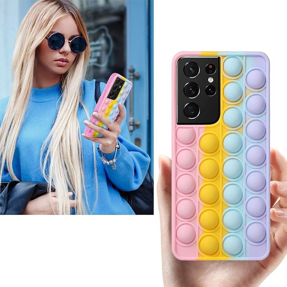 Θήκη Push Bubble Pop It για το Samsung Galaxy S21 Ultra