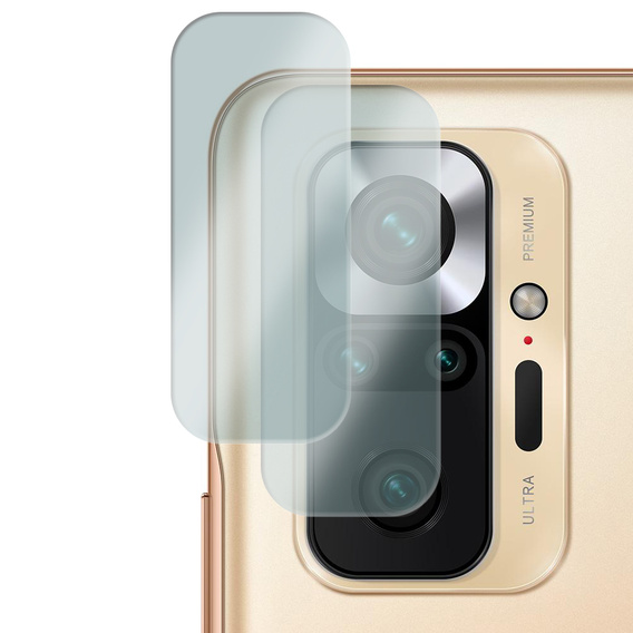 2x ERBORD μετριασμένο γυαλί για την κάμερα για να Xiaomi Redmi Note 10 Pro