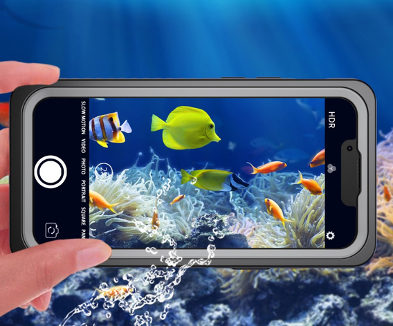 Αδιάβροχη θήκη IP68 για το iPhone 13 mini, μαύρη