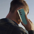 Θήκη για Samsung Galaxy S25 Ultra, GKK Leather, πράσινη
