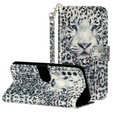 Θήκη με πτερύγιο για Samsung Galaxy A35 5G, Wallet, Leopard