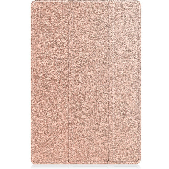 Θήκη για Samsung Galaxy Tab A8 10.5 SM-X200 SM-X205, Smartcase, ροζ rose gold