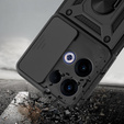 Θήκη για Oppo Reno 13, CamShield Slide, μαύρη
