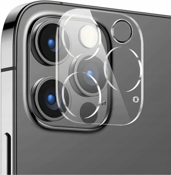 Μετριασμένο γυαλί για κάμερα για το iPhone 16 Pro / 16 Pro Max, διαφανής