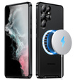 θήκη προστασίας κάμερας για το Samsung Galaxy S23 Ultra, CamShield MagSafe, διαφανής / μαύρη