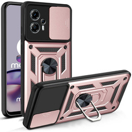 Θήκη για Motorola Moto G13 / G23, CamShield Slide, ροζ rose gold
