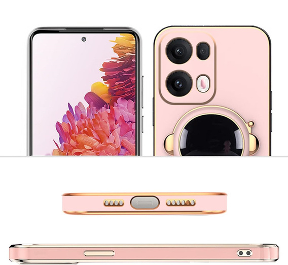 Θήκη για Oppo Reno 13, Astronaut, ροζ