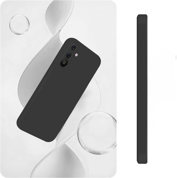 Θήκη για Samsung Galaxy A36 5G, Silicone Lite, μαύρη