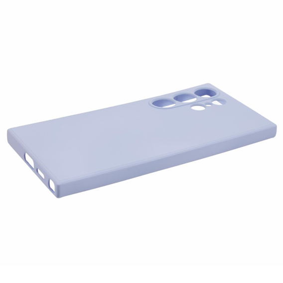 Θήκη για Samsung Galaxy S24 Ultra, Silicone Lite, μωβ