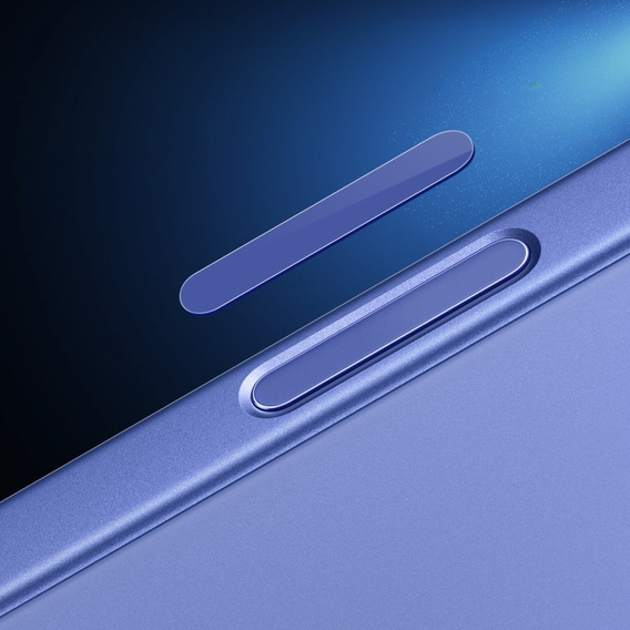 2x NORTHJO Γυαλί κουμπιού ελέγχου κάμερας για iPhone 16 / 16 Plus / 16 Pro / 16 Pro Max, μπλε