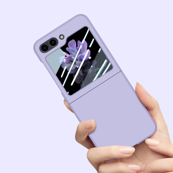 Θήκη για Samsung Galaxy Z Flip7 FE / Z Flip6, PC Case, μωβ