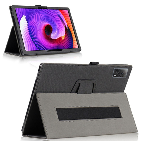 Θήκη για T Tablet 5G, bi-fold, με πτερύγιο, μαύρη